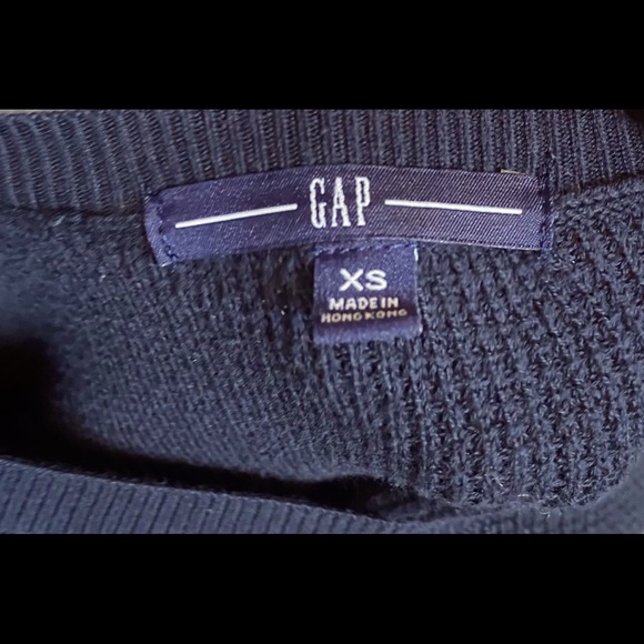 GAP long sleeve blue thermal shirt - Picture 5 of 7